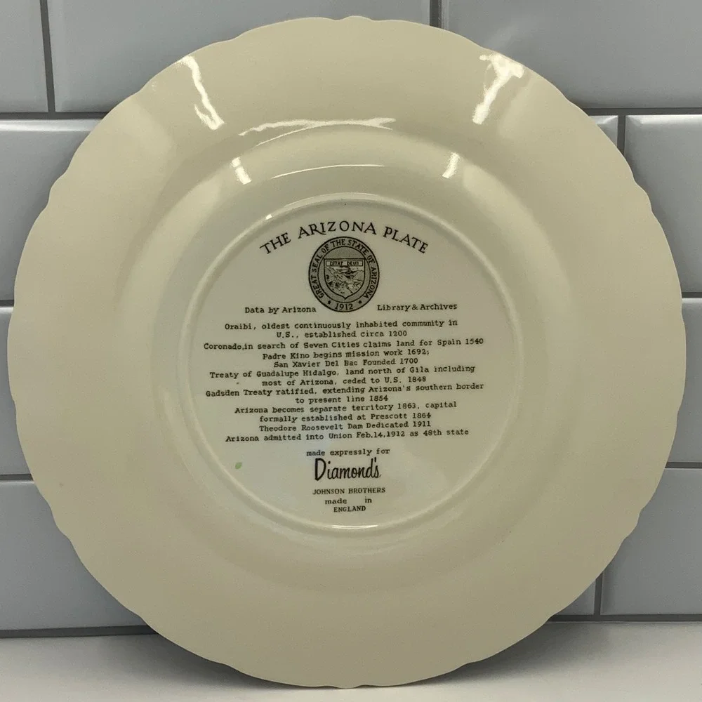 Johnson Brothers vintage souvenir